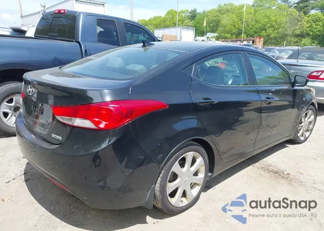 2013 Hyundai Elantra Limited из США, поврежденный, VIN 5NPDH4AE0DH185221